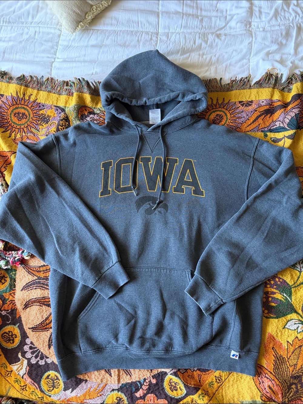 Iowa Hooded Sweatshirt - Gray